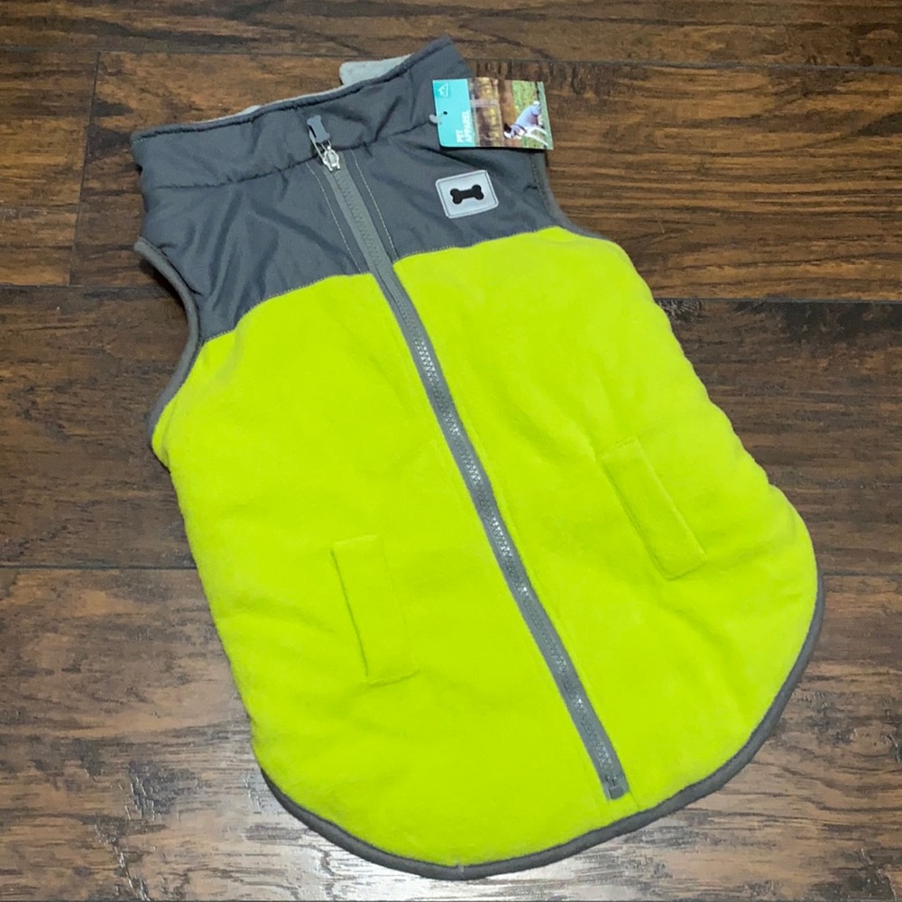 NWT Pet Apparel fleece like warm jacket XL